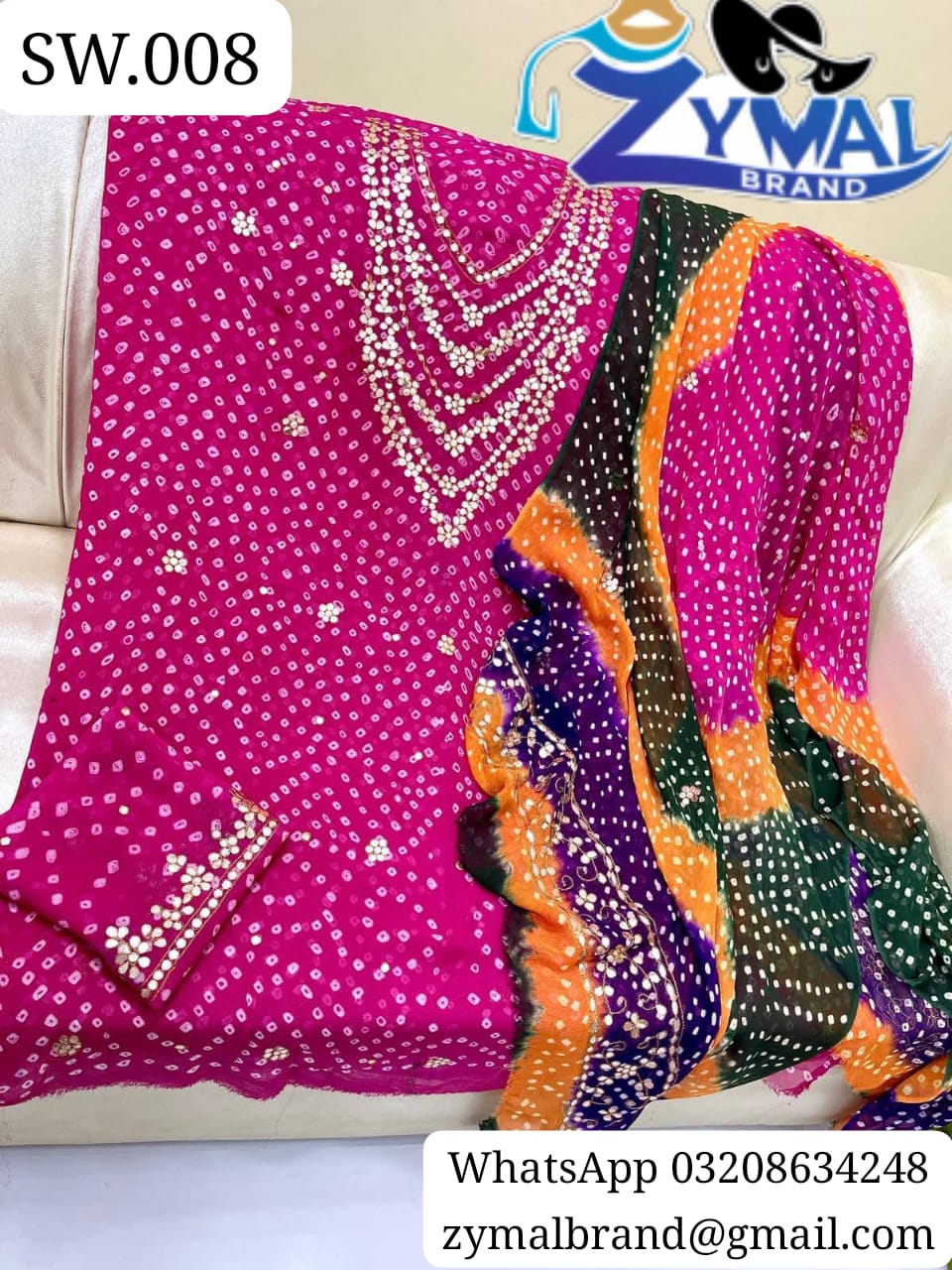 SW008 – Rajasthani Chunri Glam