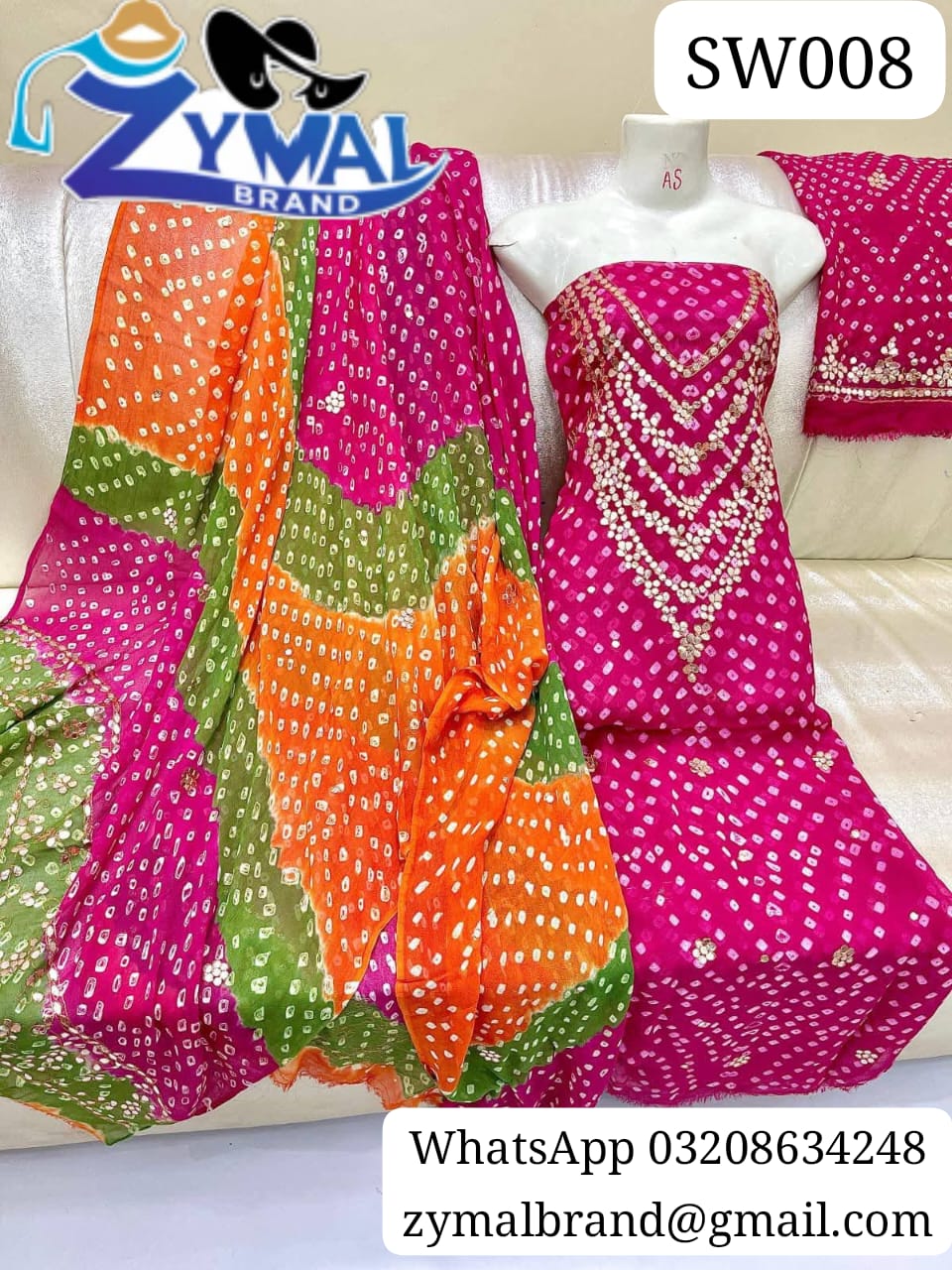SW008 – Rajasthani Chunri Glam