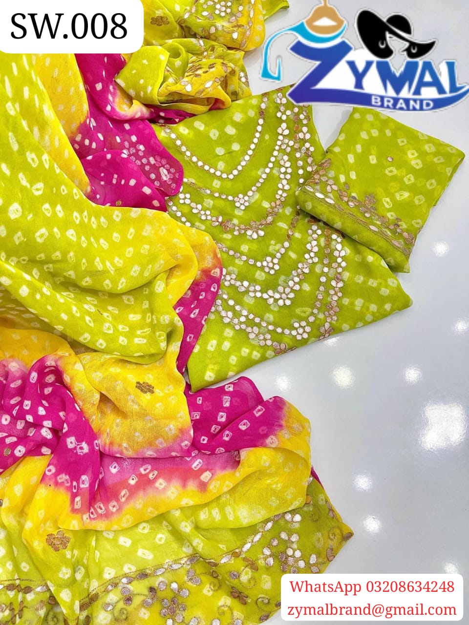 SW008 – Rajasthani Chunri Glam