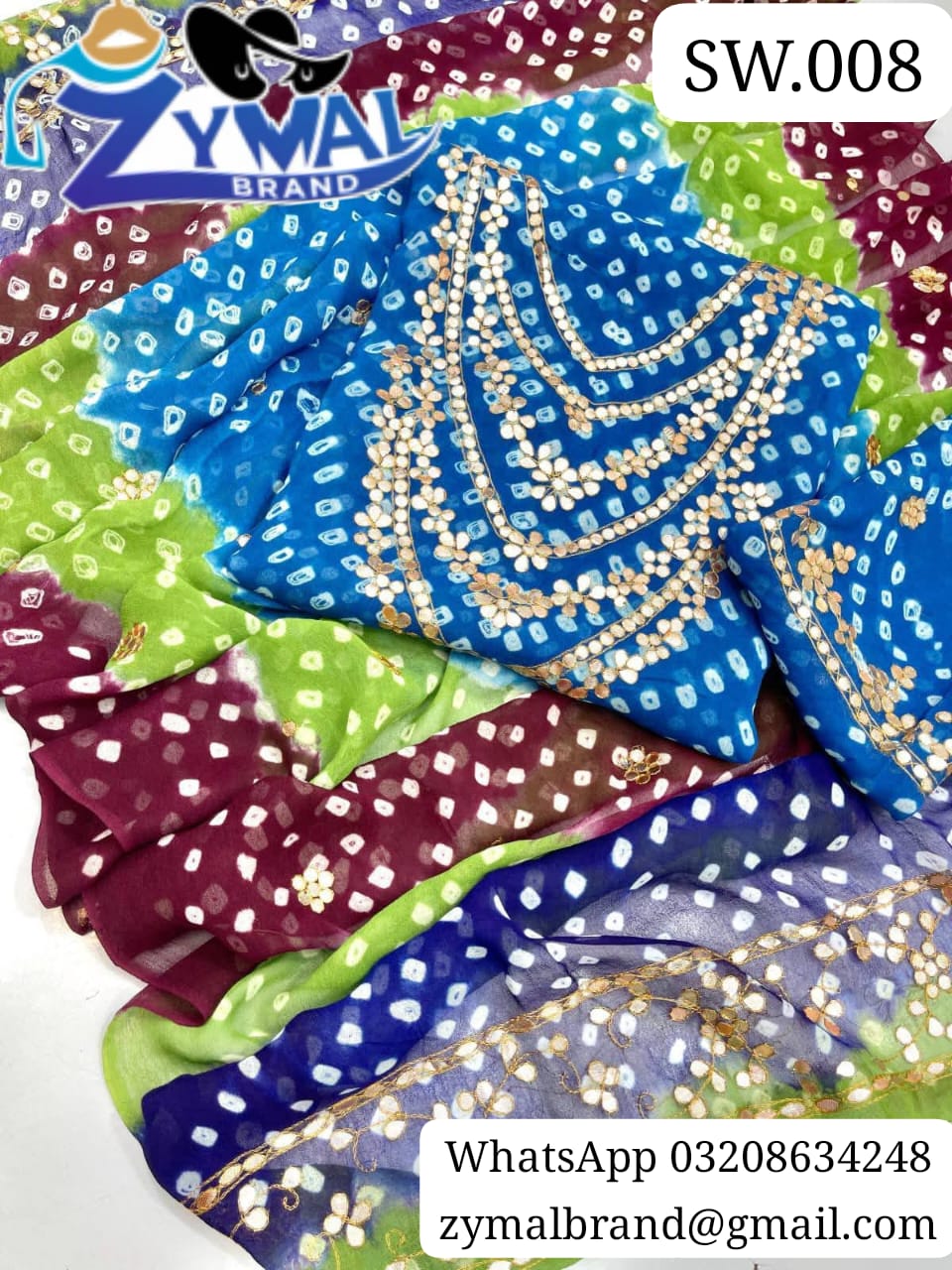 SW008 – Rajasthani Chunri Glam