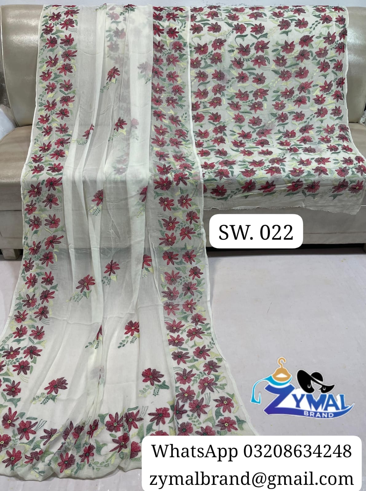 Zymal Brand SW021 – Handmade Traditional Rajasthani Chunri Suit | Krinkal Chiffon 2-Piece
