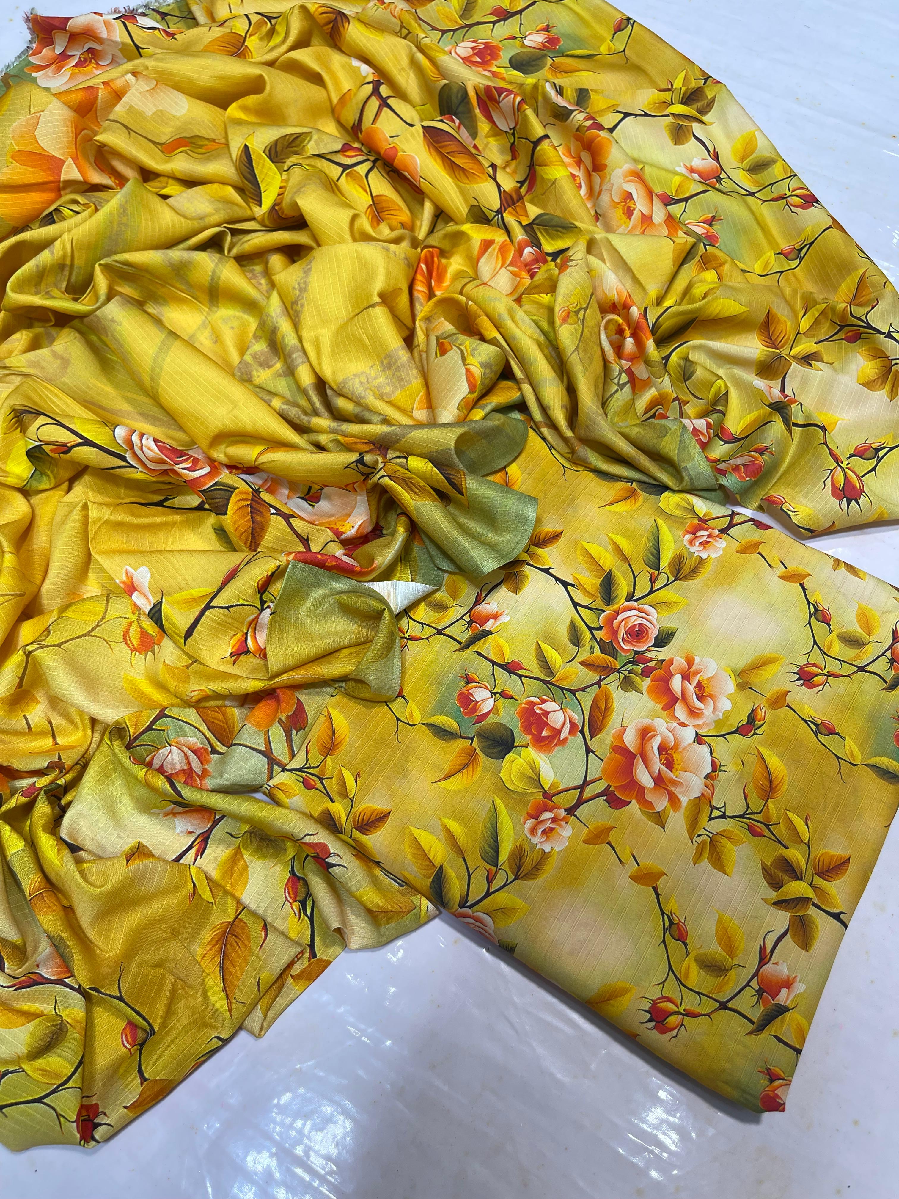 Zymal Brand SW001 – Premium Doriya Lilan Printed 3-Piece Suit | Elegant Shirt, Dupatta & Trouser Set