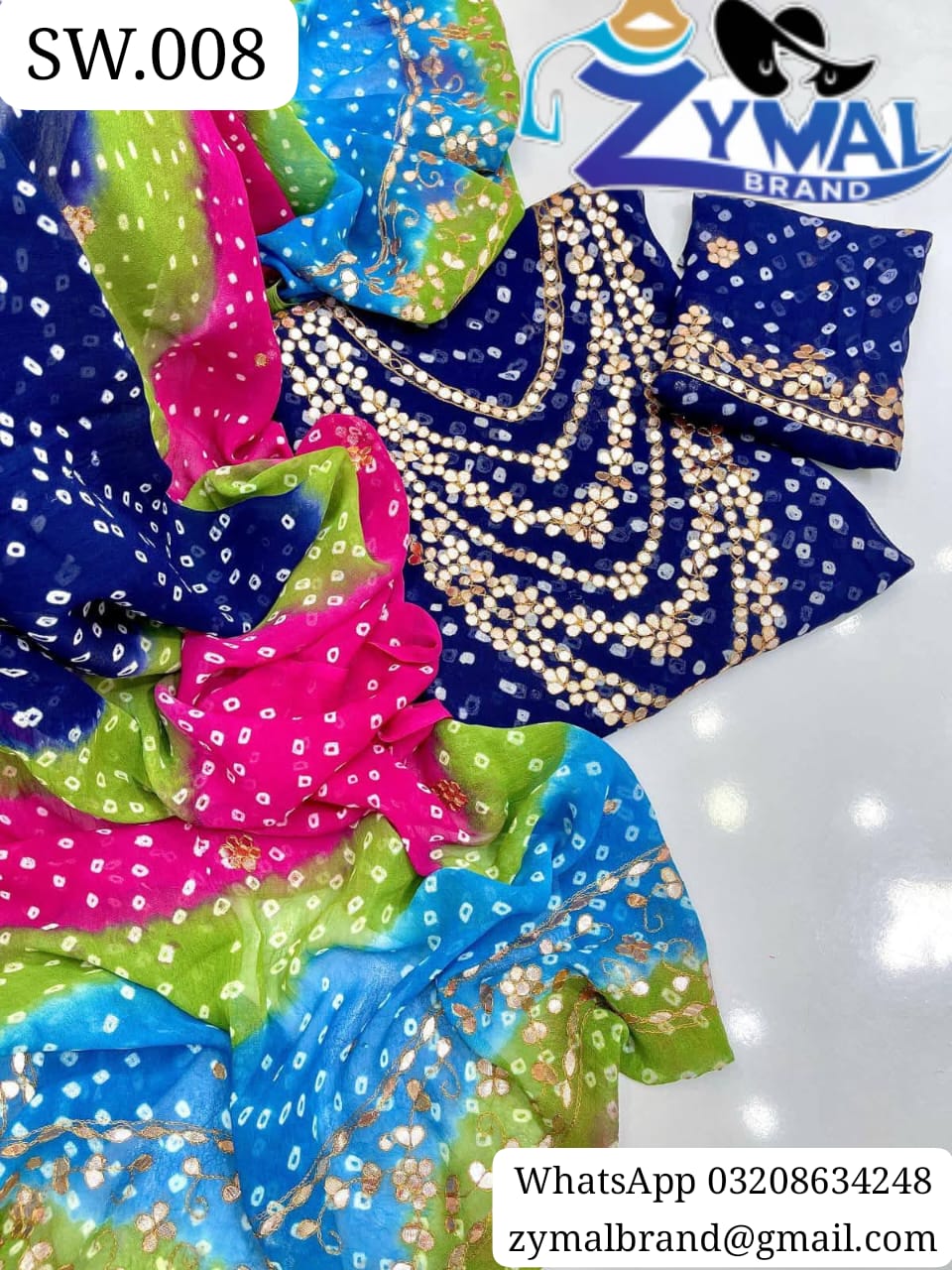 SW008 – Rajasthani Chunri Glam