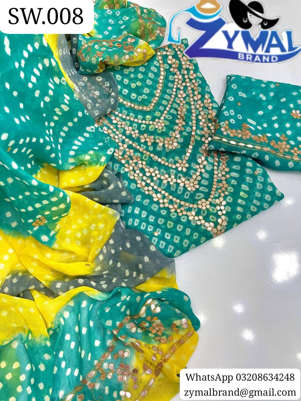 SW008 – Rajasthani Chunri Glam